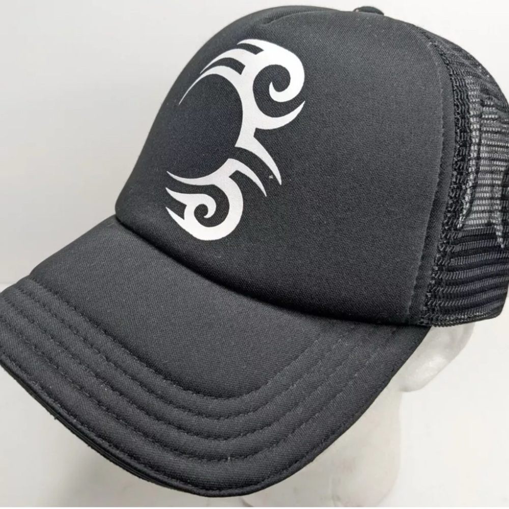 Mike Tyson Collection Trucker Snap Back Hat Baseball Cap Tattoo Warrior Logo New